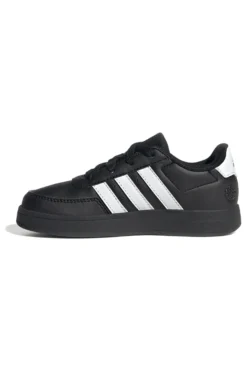 Schwarze Turnschuhe mit weißen Streifen Adidas Breaknet 2.0