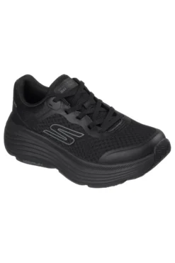 Schwarze vegane Running-Schuhe Skechers Max Cushioning Endeavour