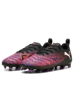 Schwarz-lila Fußballschuhe PUMA FUTURE 8 PLAY FG/AG JR