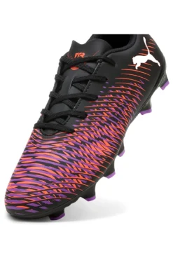 Schwarz-lila Fußballschuhe PUMA FUTURE 8 PLAY FG/AG JR