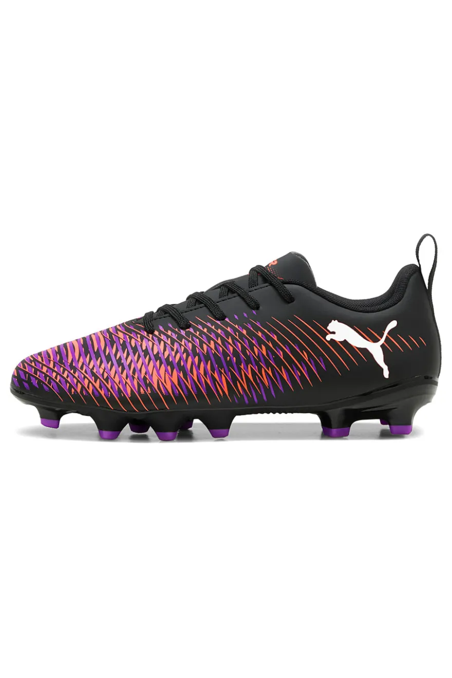 Schwarz-lila Fußballschuhe PUMA FUTURE 8 PLAY FG/AG JR