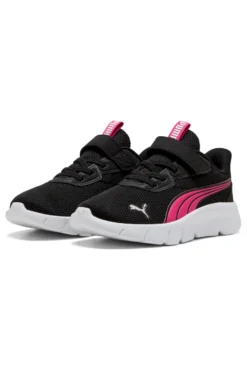 Schwarz rosa leichte atmungsaktive Turnschuhe Puma Flexfocus Modern AC PS