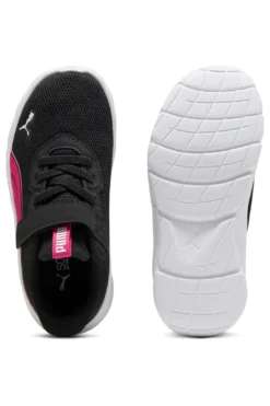 Schwarz rosa leichte atmungsaktive Turnschuhe Puma Flexfocus Modern AC PS