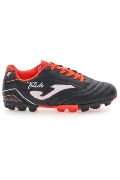 Schwarz und Koralle fluo Fußballschuhe mit Nieten Joma TOJS2601HG
