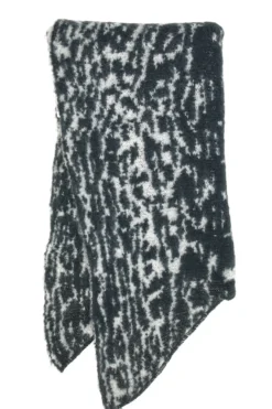 Sciarpa Nera e Bianca da Donna Animalier Pittarello 1151/D
