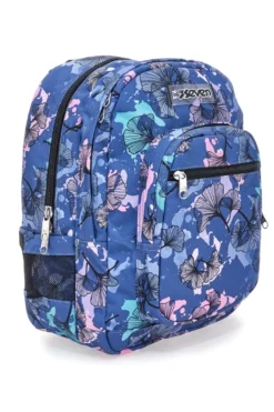 Seven Freeth Rucksack mit Blumenmuster, Blau