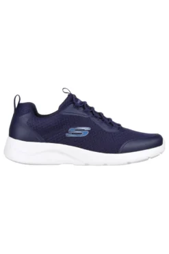 Skechers Dynamight 2.0 Gym-Schuhe mit Mesh-Obermaterial in Blau und Weiß - Setner