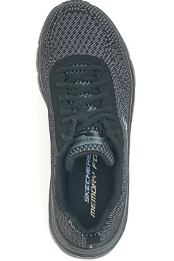 Skechers – Fashion Fit – Schwarze Sneaker „Bold Boundaries“