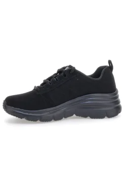 SKECHERS FASHION FIT-TRUE FEELS NERO