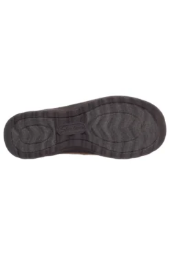 Skechers – Lovely Vibe – Fall In Bloom – Braune Memory Foam-Stiefeletten mit Reißverschluss