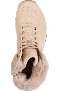 Skechers UNO RUGGED FALL AIR – gefütterte sandfarbene Sneaker mit Air-Sohle