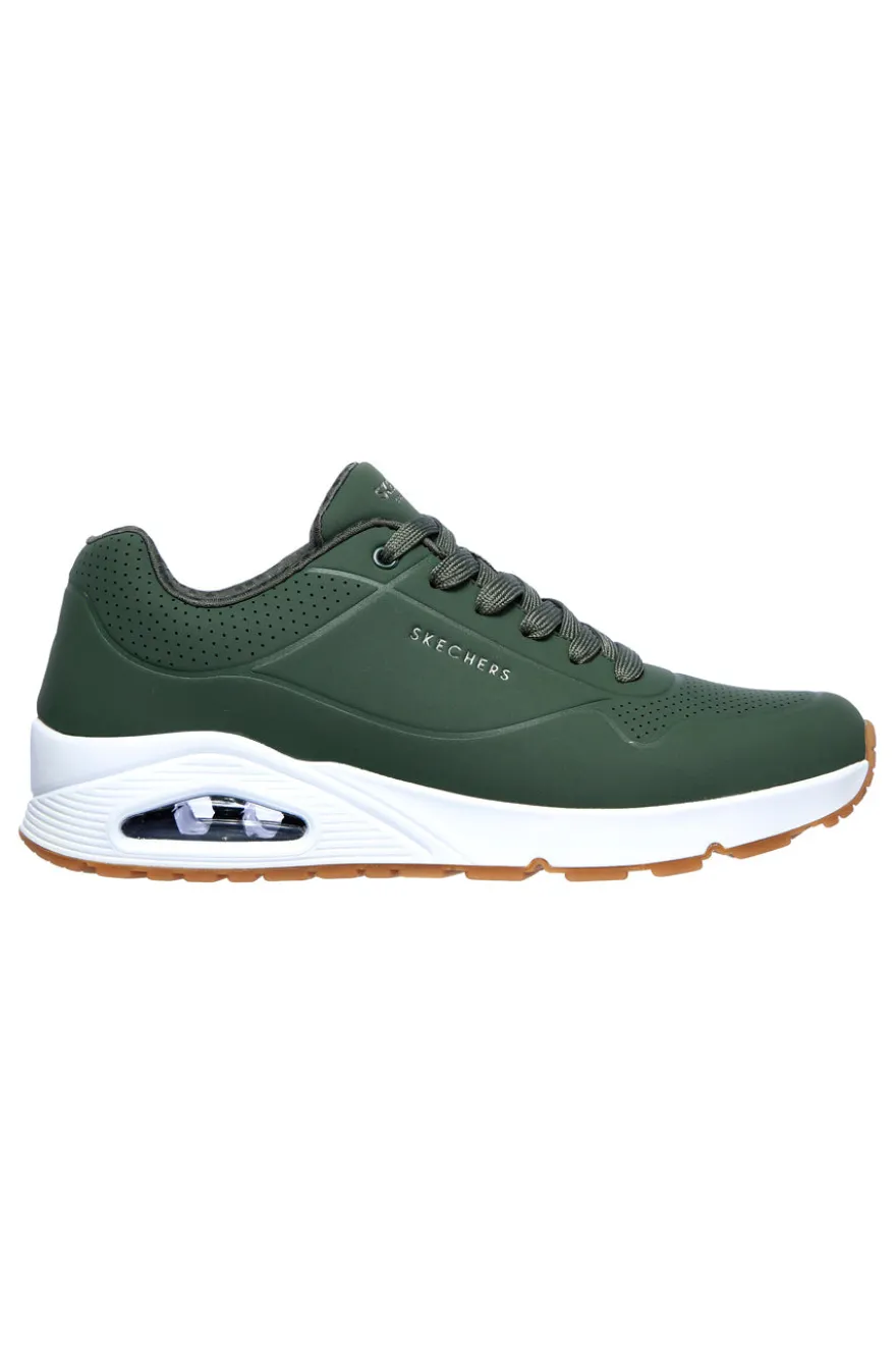 Skechers Uno - Stand On Air Verde Oliva