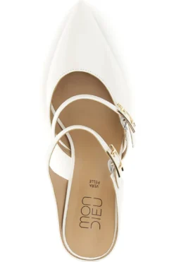 Slingback Bianche con punta affusolata Mon Dieu 9447Q7