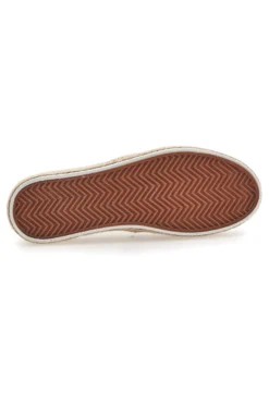 Slip-on bianche in crochet con suola in corda Energy E129