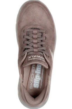Slip-on taupe con Memory Foam e tecnologia Slip-ins Skechers GO WALK Flex - Mali