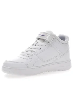 Snaekers mid-cut bianche con velcro CHAMPION RD15 MID G GS
