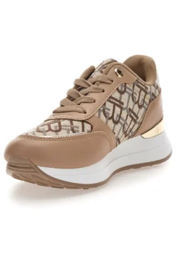Sneaker beige con dettagli beige scuro Laura Biagiotti 9625