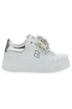 Sneaker Bianche Con Fiocco Laura Biagiotti 8929
