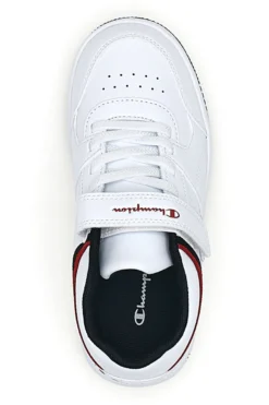 Sneaker bianco tomaia in materiale sintetico Champion Rd18 Low B Ps