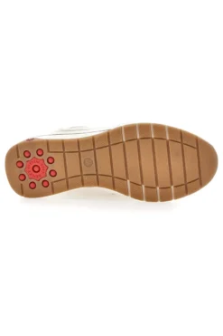 Sneaker da donna beige con zeppa e inserti metallizzati Relife 67172670501