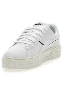 Sneaker da donna bianche con platform Diadora Jace Double Wn