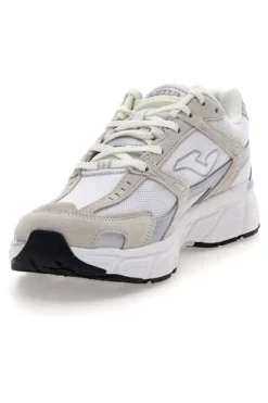 Sneaker da uomo grigie e bianche in mesh traspirante Joma RRT50S2602