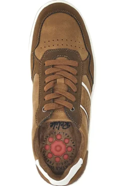 Sneaker da uomo marrone con inserti a contrasto Relife 68882572302
