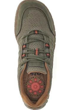 Sneaker da uomo verde con suola carrarmato Relife 68882572211F
