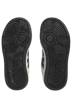 Sneakers Adidas Hoops 3 K Bianche e Nere
