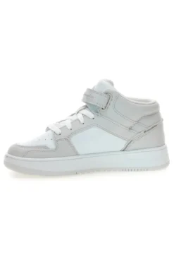 Sneakers alte bianche con logo Champion RD18 2 Mid G GS