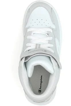 Sneakers alte bianche con logo Champion RD18 2 Mid G GS