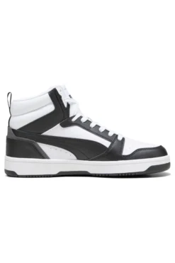 Sneakers Alte Bianche e Nere PUMA Rebound v6