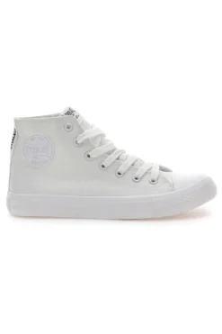 Sneakers Alte in Tela Bianche Everlast 238