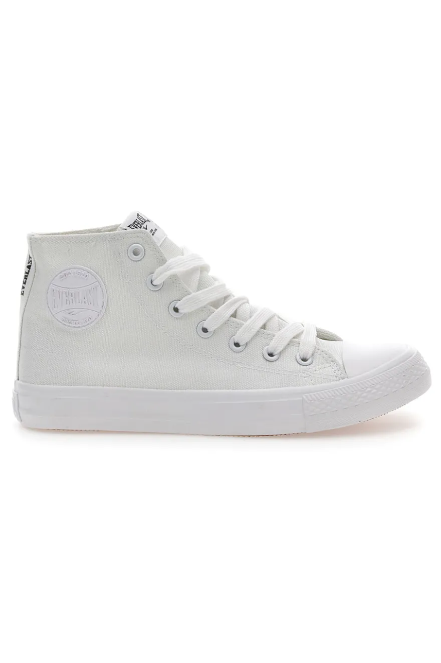 Sneakers Alte in Tela Bianche Everlast 238