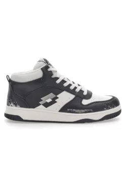 Sneakers Alte Lotto Rocket 1 Amf II Mid Bianche/Nere