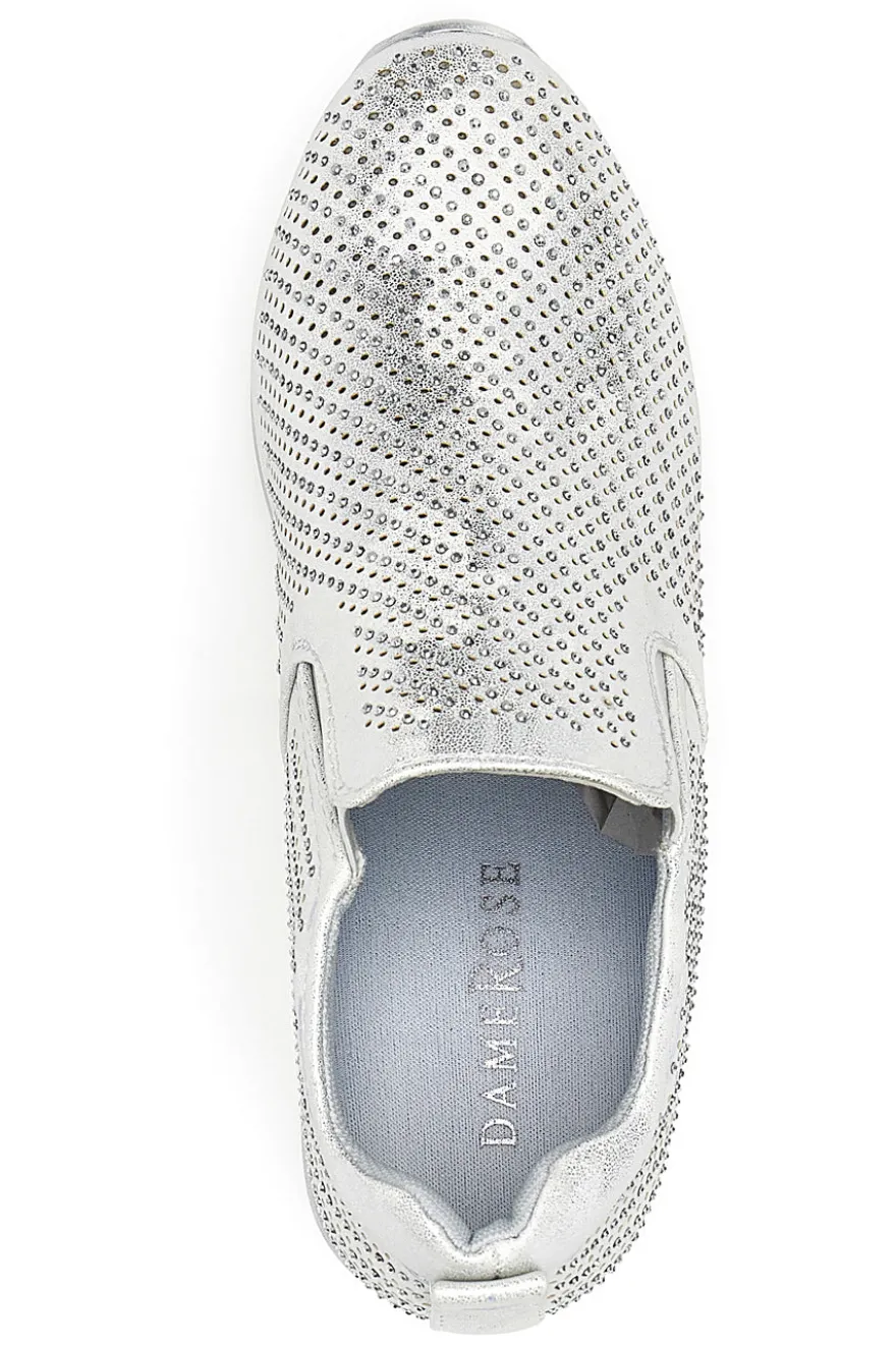 Sneakers Argento con Platform Dame Rose 851201