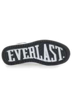Sneakers Argento e Nere Mid-Cut Everlast 716