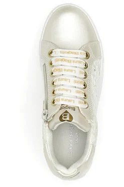Sneakers Avorio Con Platform Laura Biagiotti 8321