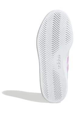 Sneakers azzurre pastello con dettagli lilla Adidas Breaknet 3 J