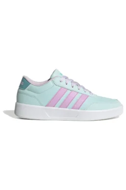 Sneakers azzurre pastello con dettagli lilla Adidas Breaknet 3 J