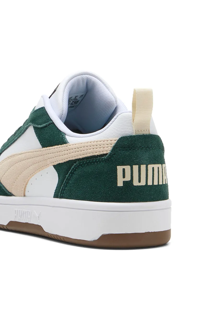 Sneakers basse verdi e beige SoftFoam Rebound V6 Low SD Puma