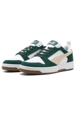 Sneakers basse verdi e beige SoftFoam Rebound V6 Low SD Puma
