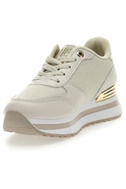 Sneakers Beige con Dettagli Dorati Laura Biagiotti 8915