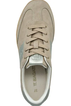 Sneakers Beige con Inserti con Effetto Metallizzato Bagatt D35AQJ025550
