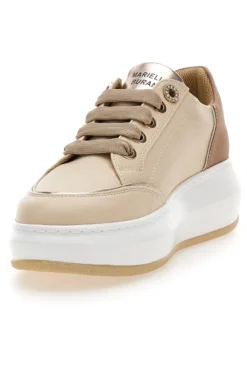 Sneakers Beige Con Platform MARIELLA BURANI 50840521