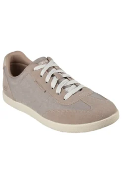 Sneakers Beige da Uomo Skechers Placer-Vision