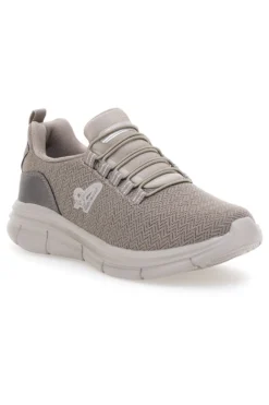Sneakers beige in tessuto tecnico con lacci elasticizzati Australian AU52W502