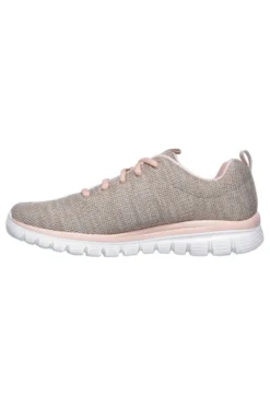 Sneakers Beige SKECHERS Graceful - Twisted Fortune
