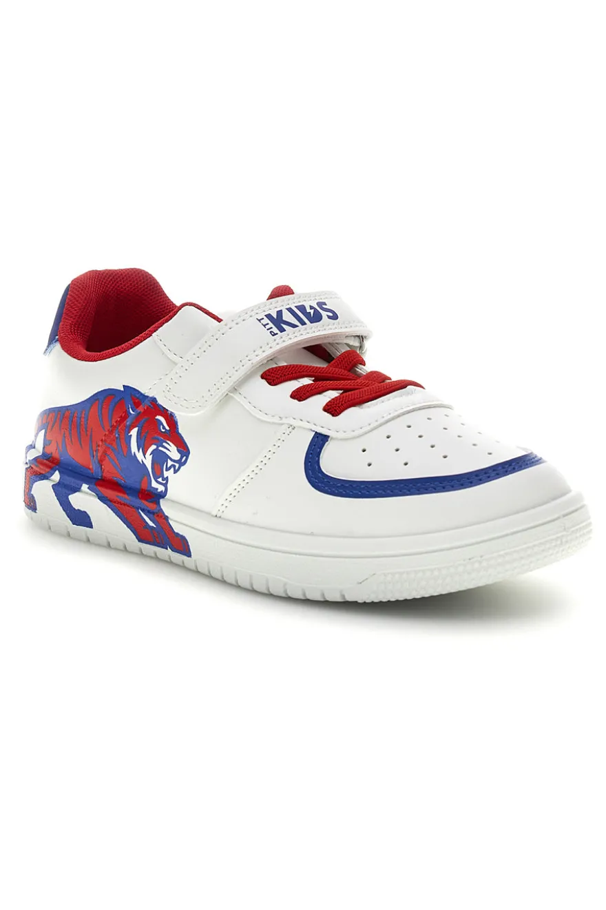 Sneakers bianca Pitt kids PK1871A