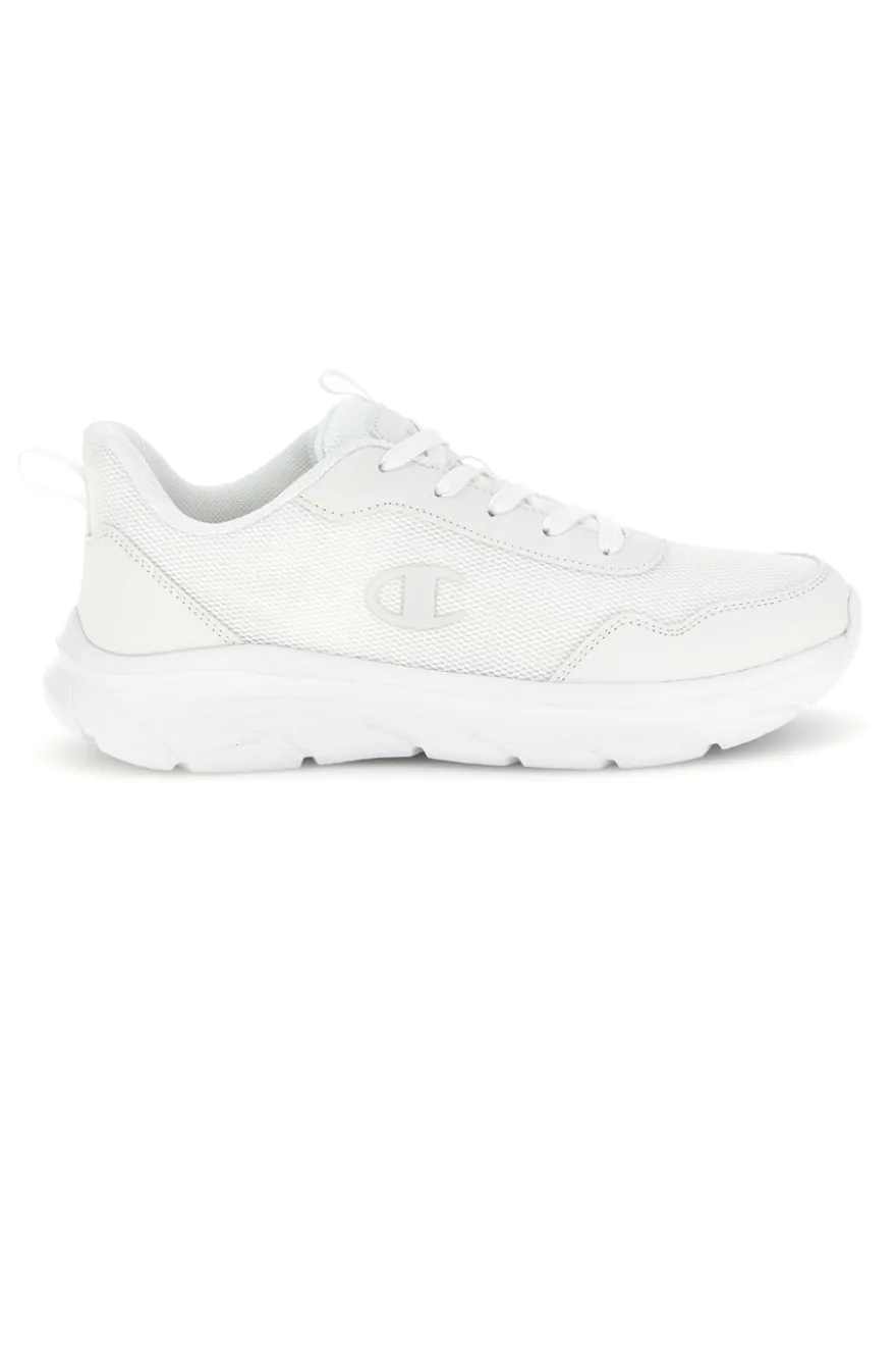 Sneakers bianche basse con lacci Champion Fuze Low Cut